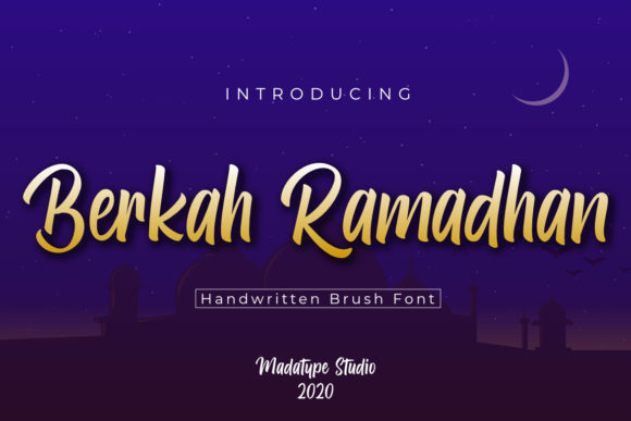 Berkah Ramadhan Font for Authentic Branding