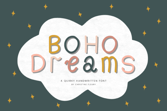 Boho Dreams: The Script Handwritten Font for Digital Brands