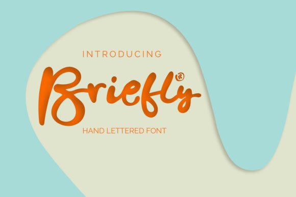 Briefly Font: A Delicate Script for Handmade Creators