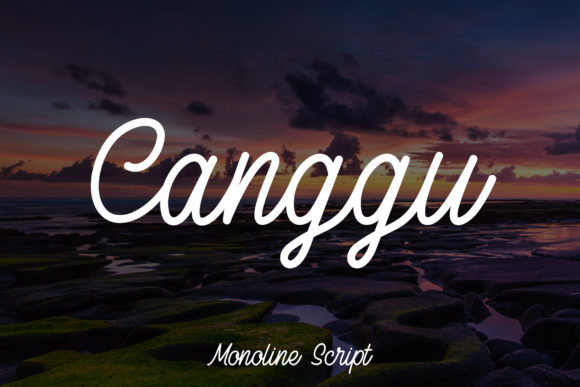 Canggu Handwritten Font for Bold Campaigns
