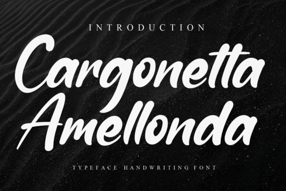 Cargonetta Amellonda: A Bold Script Font for Branding