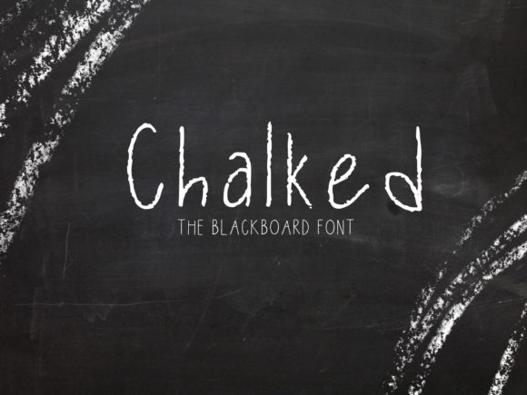 Chalked Font Review: A Quirky Handwritten Typeface for Makers