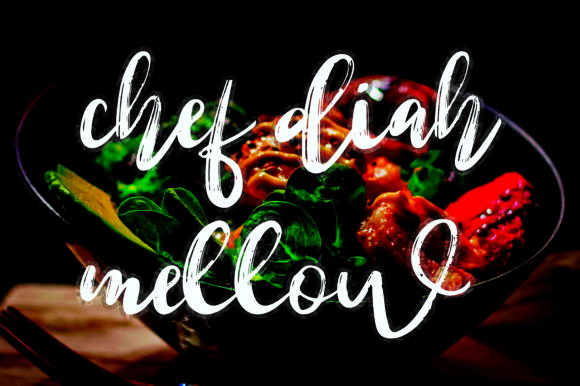 Chef Diah Mellow Font for Elegant Web Design
