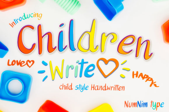 Children Write: The Handwritten Font for Joyful Campaigns