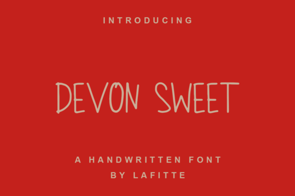 Devon Sweet: The Perfect Handwritten Font for Makers