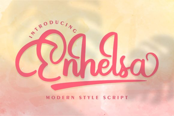 Enhelsa: The Handwritten Font That Elevates Brand Identity
