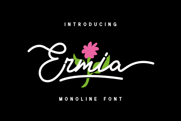 Ermia Font: Elevate Your Brand with Elegant Script Handwritten Style
