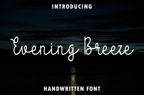 Evening Breeze Font for Elegant Editorial Design