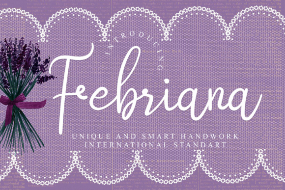 Febriana: A Delicate Script Font for Makers