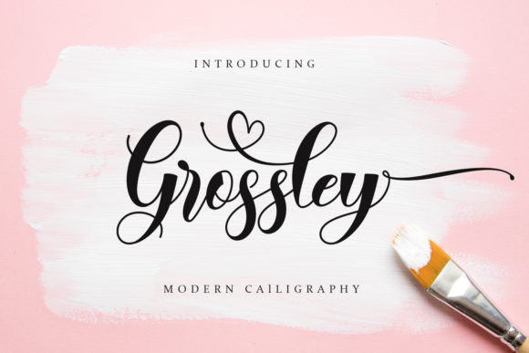 Grossley Font Review for Modern Branding