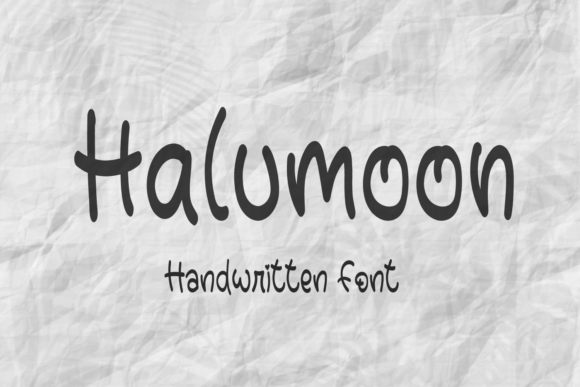 Halumoon Font: A Natural Script for Digital Brands