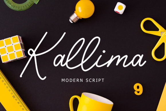 Kallima: An Elegant Handwritten Typeface for Branding