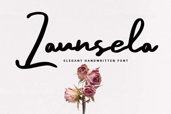 Launsela Typeface for Elegant Editorial Design