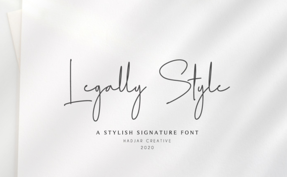 Legally Style Font for Elegant Business Branding