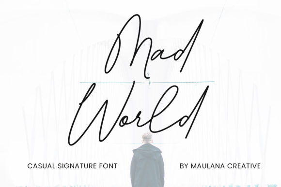 Mad World: A Thin Handwritten Typeface for Editorial Design