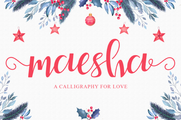Maesha Font: Elevate Handmade Branding