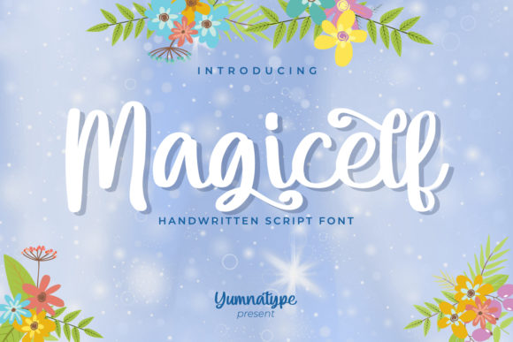 Magicelf: A Bold Script Handwritten Font for Editorial Design