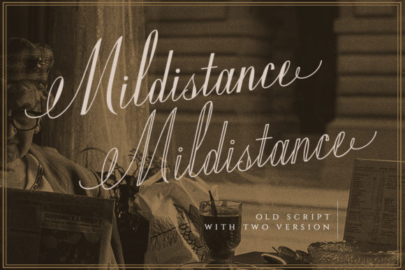 Mildistance: The Perfect Script Handwritten Font for Crafters