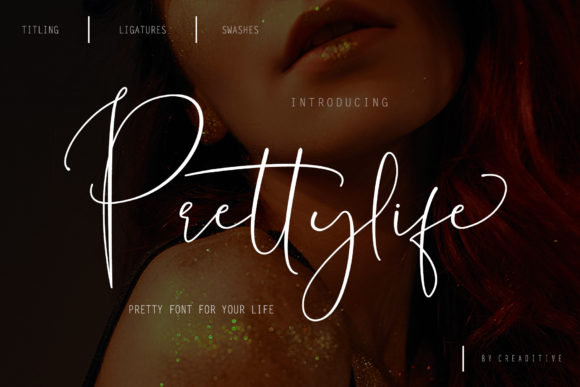 Prettylife: The Delicate Script Font for Crafters