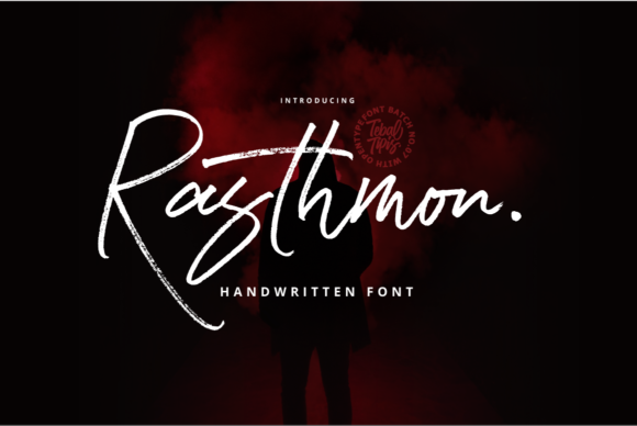 Rasthmon: The Brushed Script Font for Crafters