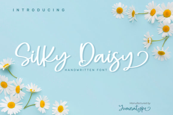 Silky Daisy: A Handwritten Typeface for Modern Campaigns
