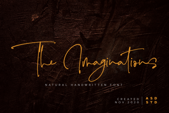 The Imaginations Font for Elegant Handmade Designs