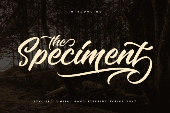 The Speciment Font for Professional Branding