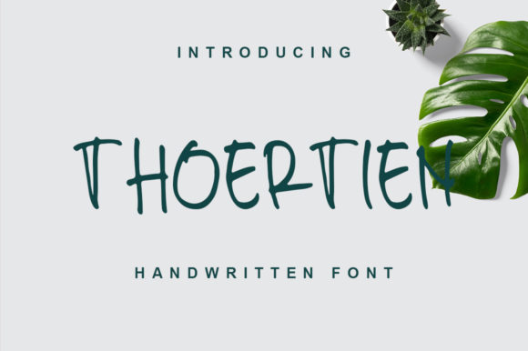 Thoertien: The Handwritten Font for Scroll-Stopping Social Media