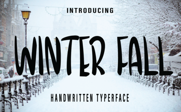 Winter Fall: A Neat Handwritten Typeface for Editors