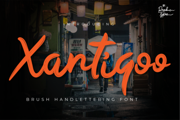 Xantiqoo: The Handwritten Font for Bold Branding